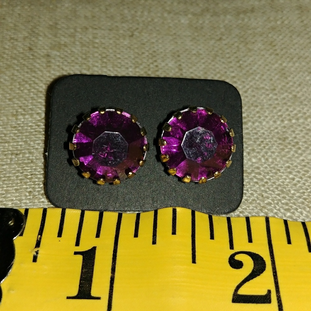 🥂🥂Large stud earrings - Picture 2 of 3
